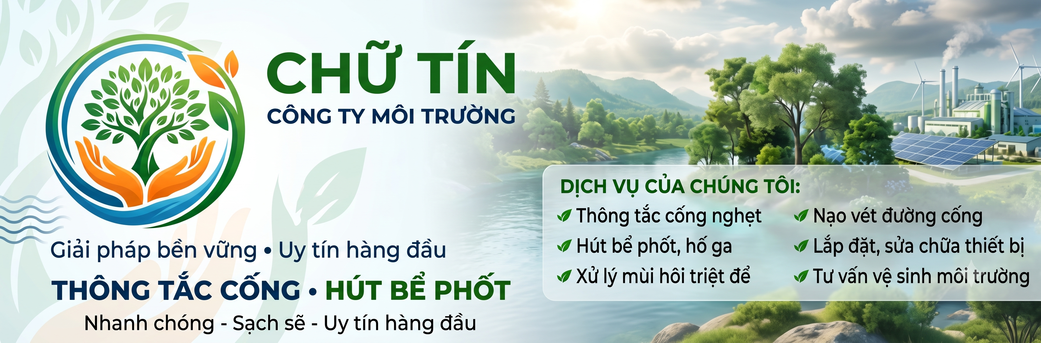 CÔNG TY VỆ SINH MÔI TRƯỜNG CHỮ TÍN HÀ NỘI - Hotline 0981 054 342